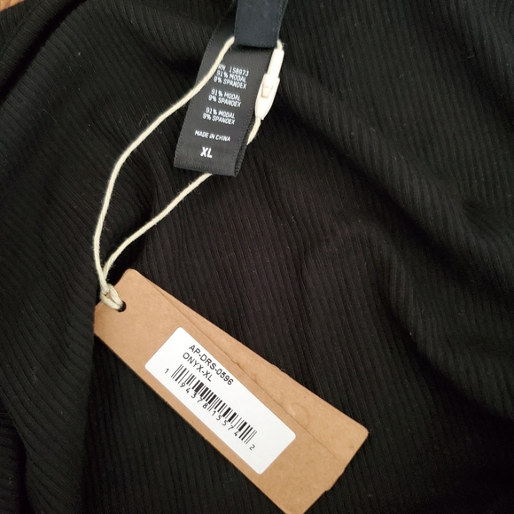 Skims Soft Lounge Long Slip Dress - onyx - Picture 12 of 12